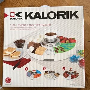 3-in-1 S'mores and Treat Maker - White